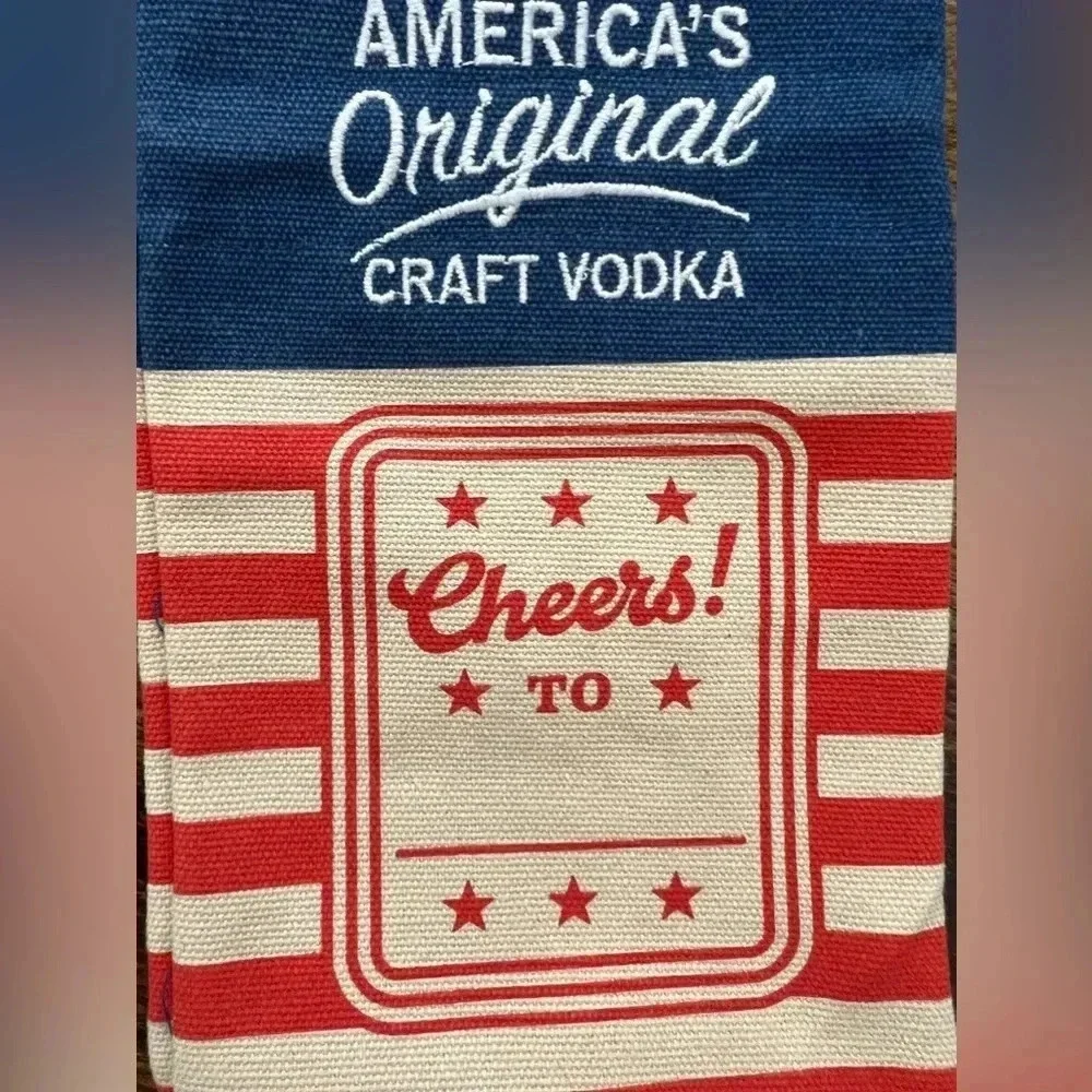 Tito’s Vodka | patriotic bottle cover/gift bag